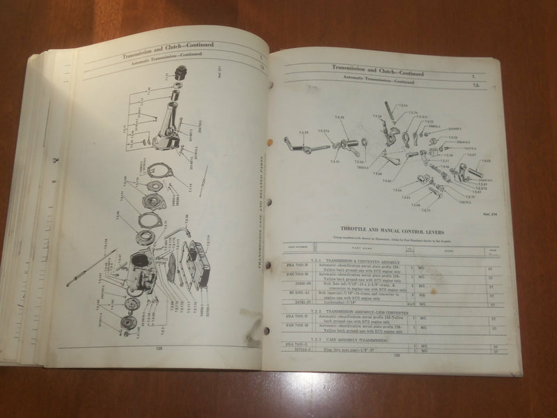 1957 MERCURY CHASSIS PARTS CATALOG - KD 6694