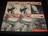 1955-1957 AUDUBON MAGAZINES LOT OF 14 - AUDUBON SOCIETY - NICE COVERS - WR 104N