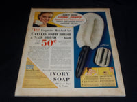 1939 AUGUST MCCALL'S MAGAZINE NICE COVER & FULL PAGE ADS - E 1300