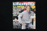 1992 LIFESTYLES MAGAZINE - O.J. SIMPSON COVER - E 24422