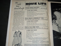 1957 MARCH MOVIE LIFE MAGAZINE - ELIZABETH TAYLOR COVER - ST 4991