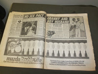 1978 FEBRUARY 19 SUNDAY PEOPLE NEWSPAPER - GRANDMA AND HER GROOM, 21 - NP 3376