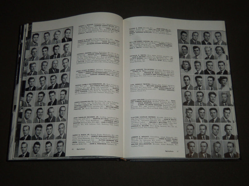 1950 TERRAPIN UNIVERSITY OF MARYLAND COLLEGE YEARBOOK - GREAT PHOTOS - YB 1162