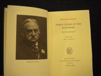 1967 THREE YEARS IN THE KLONDIKE HARDCOVER BOOK BY JEREMIAH LYNCH - KD 8066