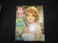 1965 APRIL 8 CINE TELE-REVUE FRENCH MAGAZINE - GINA LOLLOBRIGIDA COVER - E 24701