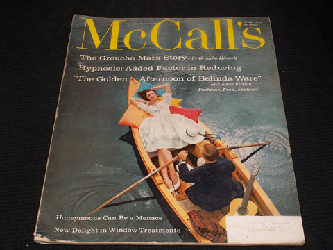 1959 JUNE MCCALL'S MAGAZINE - NICE COLOR COVERS & ADS - E 1195