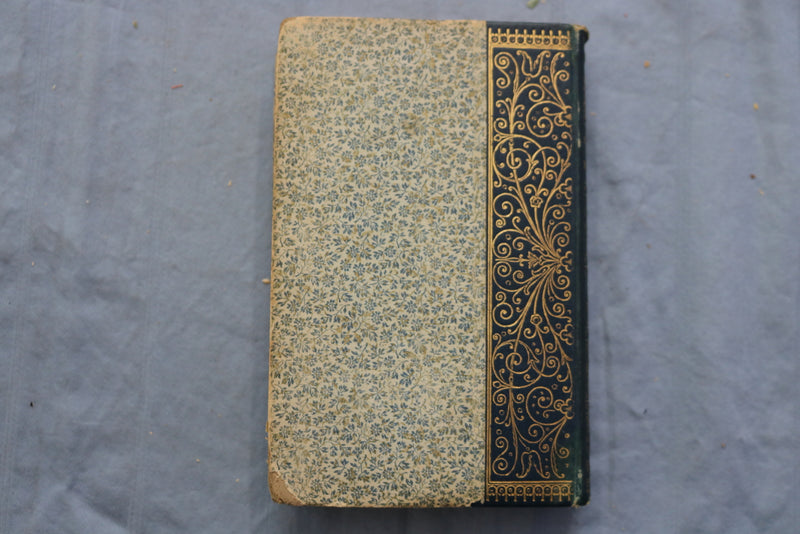 1887 HEALDONG HALL AND NIGHTMARE ABBEY HARDCOVER BOOK BY THOMAS PEACOCK - K 677