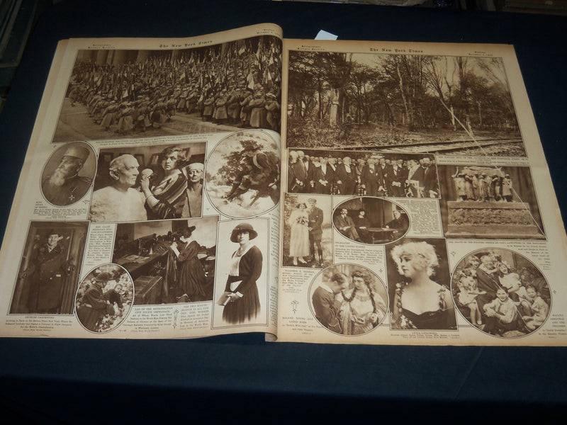 1920 DECEMBER 5 NEW YORK TIMES PICTURE SECTION - ARMY - NAVY GAME - NT 8794