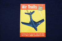 1952 JUNE AIR TRAILS MAGAZINE - GRUMMAN COUGAR F9F-6 COVER - E 11429