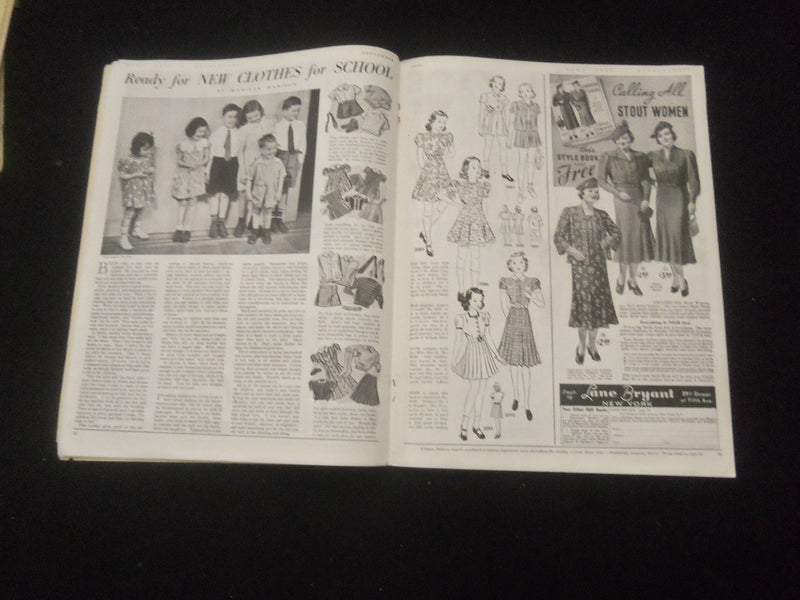 1938 SEPTEMBER HOME ARTS NEEDLECRAFT MAGAZINE-BEAUTY AIDES TO HOME MAKER-SP 886I