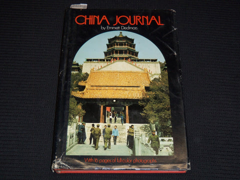 1973 CHINA JOURNAL HARDCOVER BOOK SIGNED BY EMMETT DEDMON - KD 7692