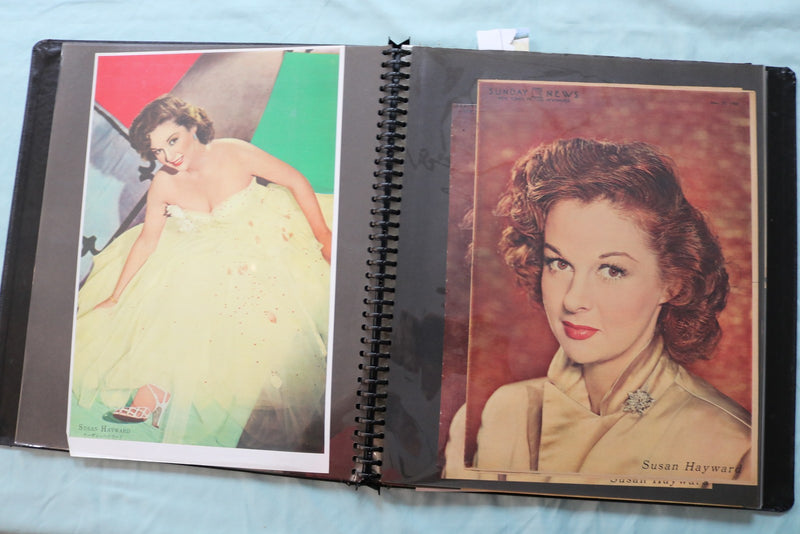 SUSAN HAYWARD GIANT SCRAPBOOK - #74