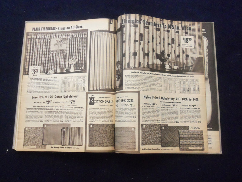 1961 FALL MONTGOMERY WARD BOOK OF VALUES CATALOG-HARDCOVER- KANSAS CITY,MO-R 96A