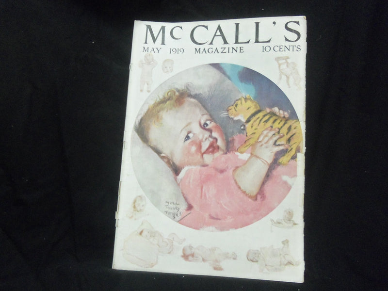 1919 MAY MCCALL'S MAGAZINE - GREAT PHOTOS AND ADS - ST 1122