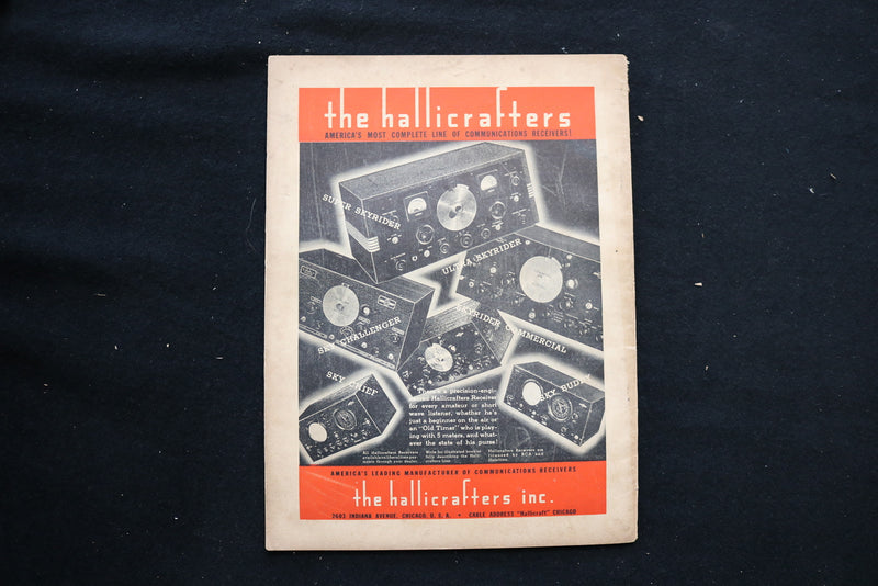 1937 NOV RADIO NEWS AND THE SHORT WAVE MAGAZINE - BEAM ANTENNA COVER - E 10551