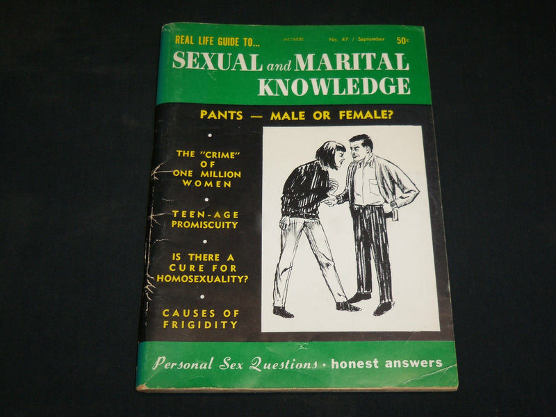 1965 SEPTEMBER SEXUAL AND MARITAL KNOWLEDGE DIGEST MAGAZINE - J 6102