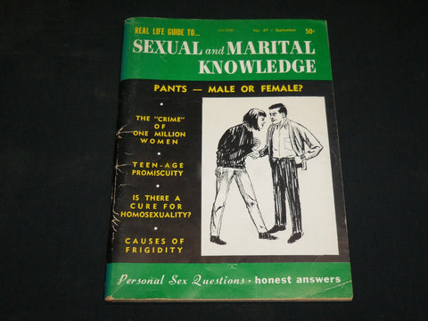 1965 SEPTEMBER SEXUAL AND MARITAL KNOWLEDGE DIGEST MAGAZINE - J 6102
