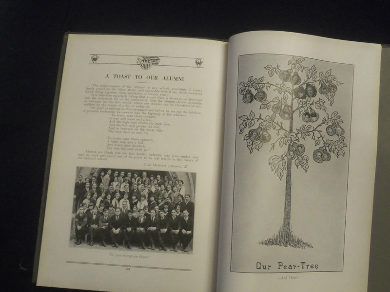 1927 WAUSEON HIGH SCHOOL YEARBOOK - WAUSEON, OHIO - YB 2767