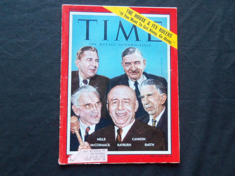 1959 FEBRUARY 2 TIME MAGAZINE - REPUBLICAN CONGRESSIONAL LEADERS - T 1675
