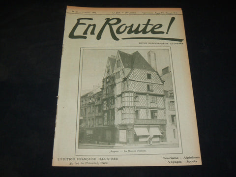 1916 OCTOBER 5 EN ROUTE! REVUE HEBDOMADAIRE ILLUSTREE FRENCH MAGAZINE - ST 531P