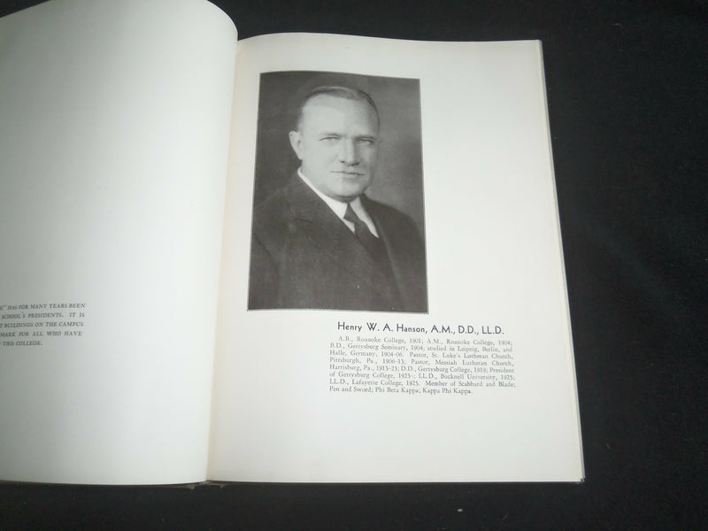 1934 THE SPECTRUM GETTYSBURG COLLEGE YEARBOOK - GETTYSBURG, PA - YB 2515