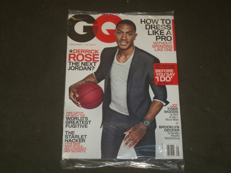2012 MAY GQ MAGAZINE - DERRICK ROSE - B 2715