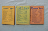 1943-1947 READER'S DIGEST MAGAZINE - LOT OF 34 - O 3980