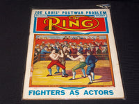 1943 NOVEMBER THE RING MAGAZINE - MENDOZA HUMPHREY'S FRONT COVER - E 3988