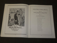 1928 NOVEMBER 30 ARDEN SHORE CARNIVAL BALL PROGRAM - PALMER HOUSE - J 3500