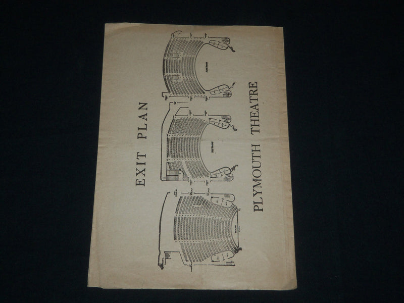 1918-1919 AFTER BROADWAY PROGRAM - ALICE BRADY -SHUBERT-PLYMOUTH THEATRE- J 4084
