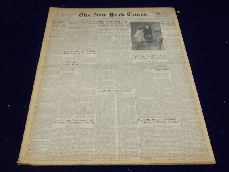 1949 JUNE 10 NEW YORK TIMES - CHAMBERS NAMES 5 SOURCES OF U. S. PAPERS - NT 1502
