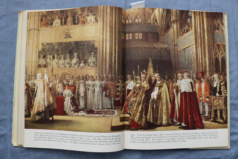 1948 SILVER WEDDING- 25 ROYAL YEARS HARDCOVER BOOK BY LOUIS WULFF - KD 9369