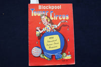 1954 BLACKPOOL TOWER CURCUS SOFTCOVER PROGRAM - K 607