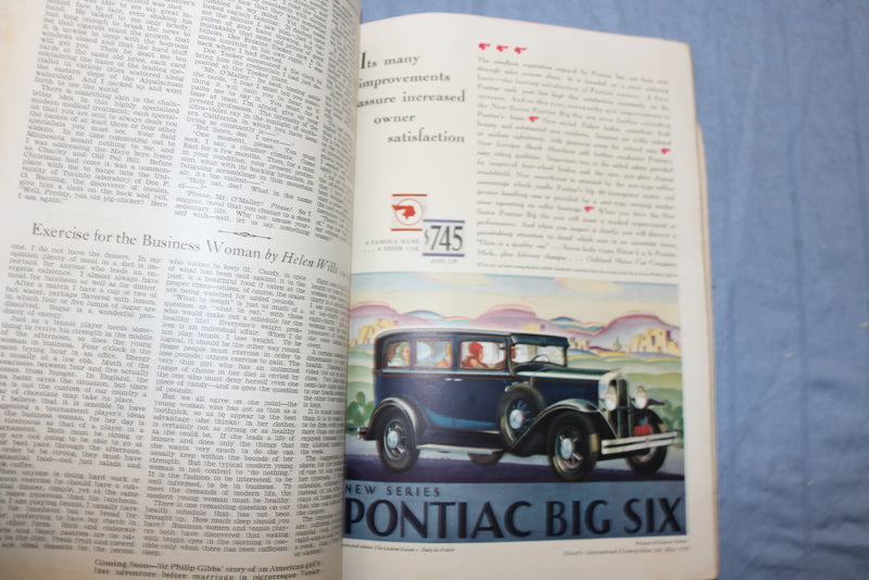 1930 MAY COSMOPOLITAN MAGAZINE - HARRISON FISHER COVER - GREAT ADS - ST 1001Q