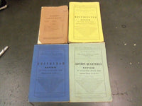 1854-1856 EDINBURGH WESTMINSTER LONDON BLACKWOOD MAGAZINE LOT OF 4 - O 1916