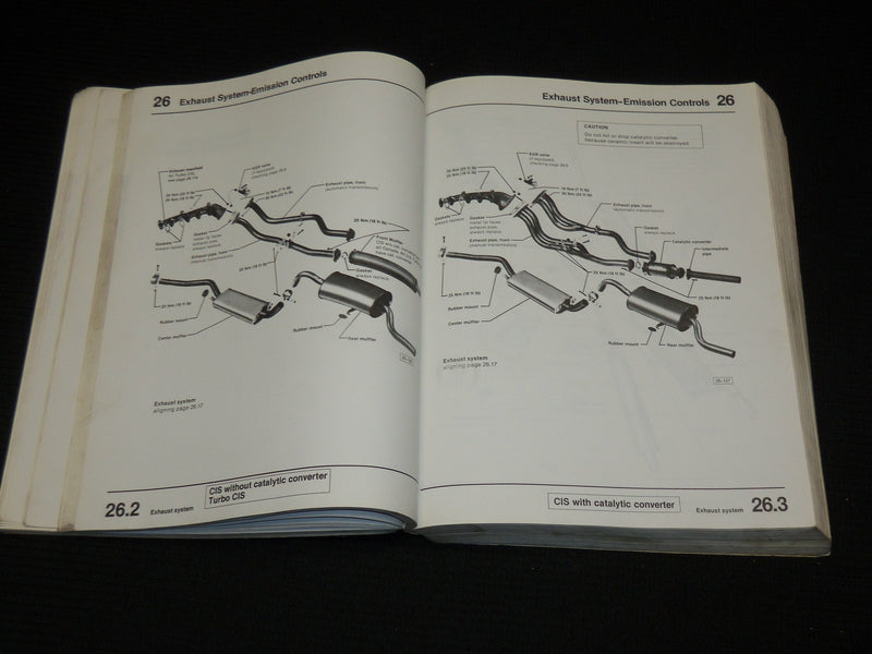 1983 AUDI 5000 FACTORY REPAIR MANUAL 1977-1983 - STANDARD & TURBOCHARGED- R 720D