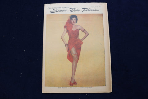 1955 JULY 17 SCREEN RADIO TELEVISION MAGAZINE - ANN MILLER COVER - E 23118