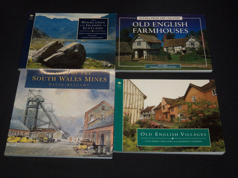 1991-1997 ENGLAND AND SCOTLAND SCENIC BOOKS LOT OF 4 - O 2351I