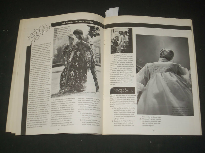 1971 REFLECT MAGAZINE - VOLUME 1 ISSUE NO. 2 - NICE PHOTOS - ST 997K