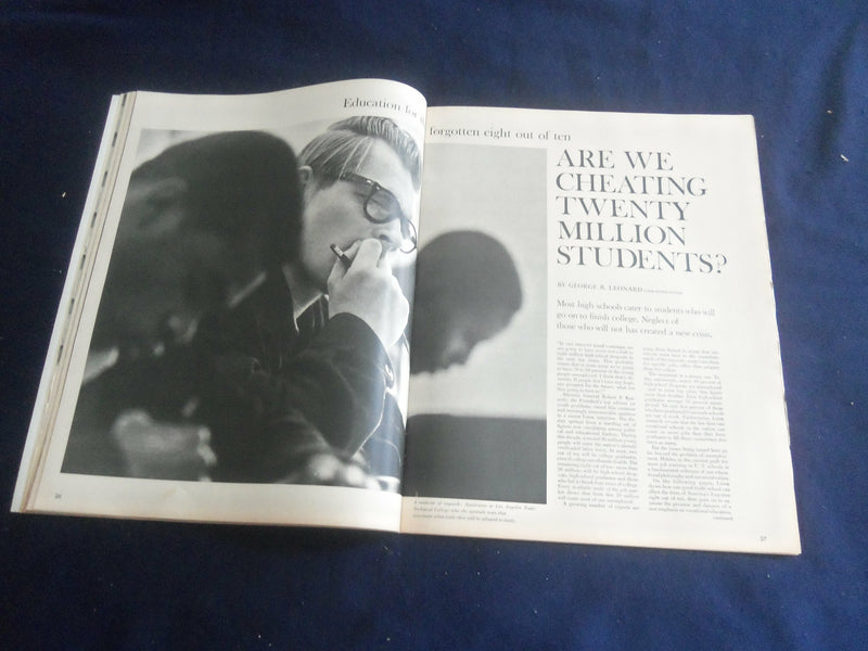 1963 JUNE 4 LOOK MAGAZINE - THE PEOPLE OF RIO - 50-YEAR WAR ANTI-SEMITISM- LK 77