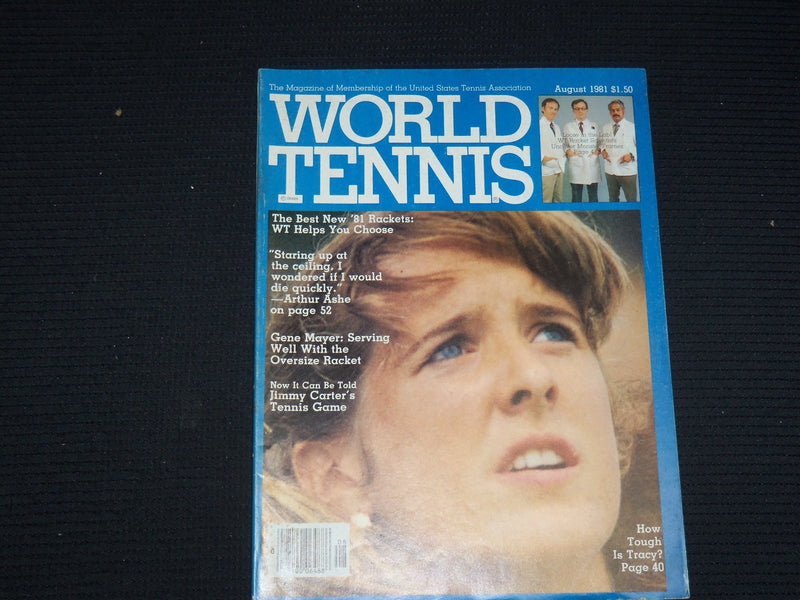 1981 AUGUST WORLD TENNIS MAGAZINE - TRACY AUSTIN COVER - ST 1004H