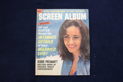 1965 JULY SCREEN ALBUM MAGAZINE - ELIZABETH TAYLOR COVER - E 12801
