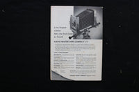 1951 JUNE THE CAMERA MAGAZINE - MOTHER AND BABY BIRDS COVER - K 359