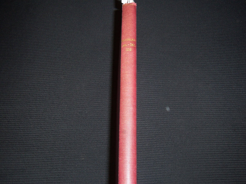 1939 JAN-DEC THE MOTOR LAND MAGAZINE BOUND VOLUME - TREASURE ISLAND - KD 704P