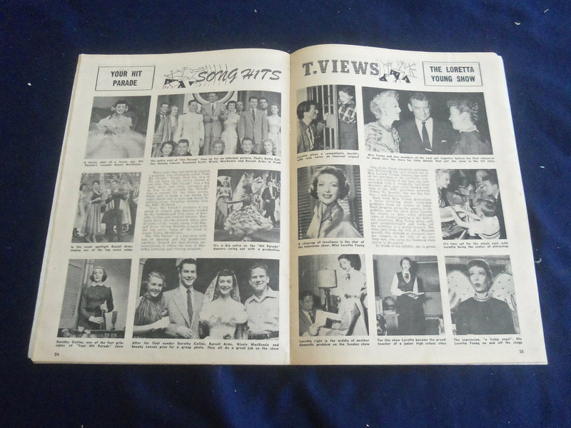 1954 JUNE SONG HITS MAGAZINE - EILEEN BARTON COVER - ST 5153Z