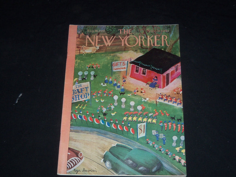 1951 AUGUST 18 THE NEW YORKER MAGAZINE - ILLUSTRATED COVER - NY 427