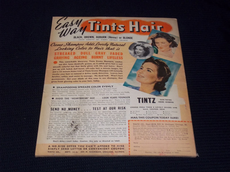 1948 JULY MOVIE PLAY MAGAZINE - DIANA LYNN FRONT COVER - E 15159