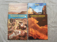 1969-1978 NATIONAL PARKS SOFTCOVER BOOKS - LOT OF 4 - K 254