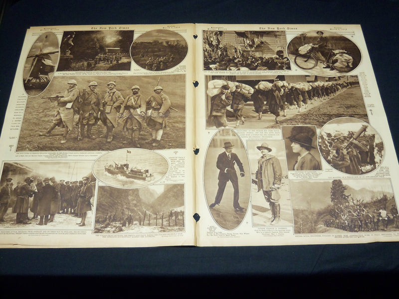 1918 MARCH 3 NEW YORK TIMES PICTURE SECTION NO. 8 & 9 -WESTMINSTER CLUB- NT 8806