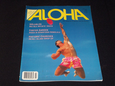1992 FEBRUARY ALOHA MAGAZINE - PO'IPU KAUA'I FRONT COVER - E 1576